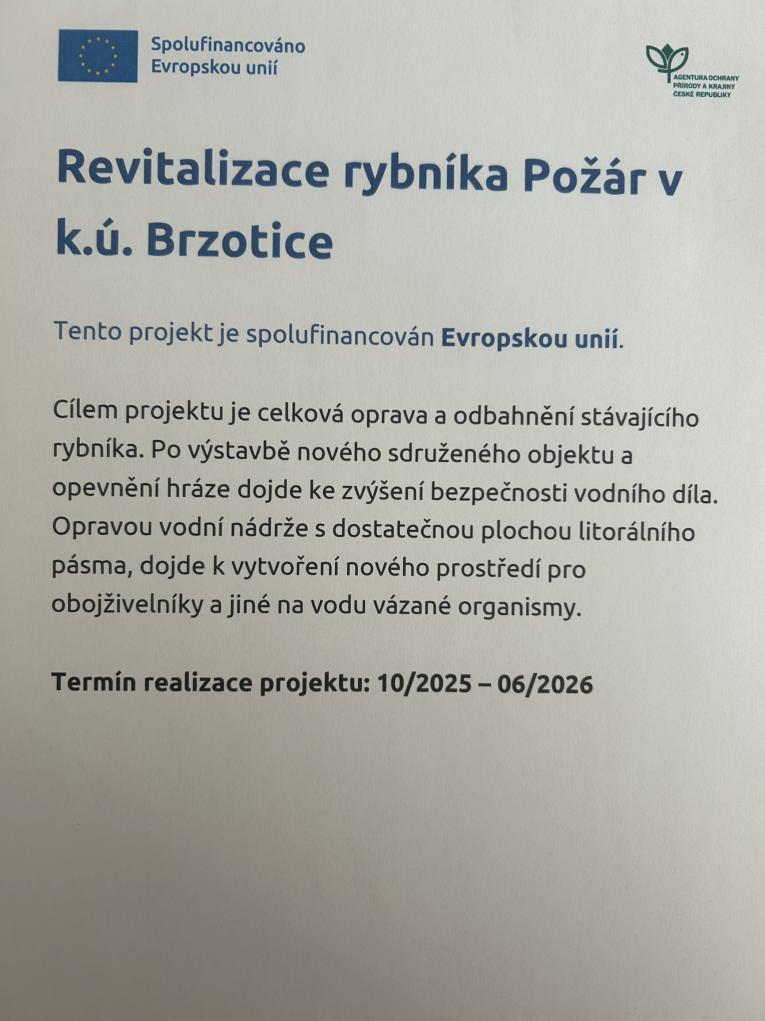 Rybník Požár 