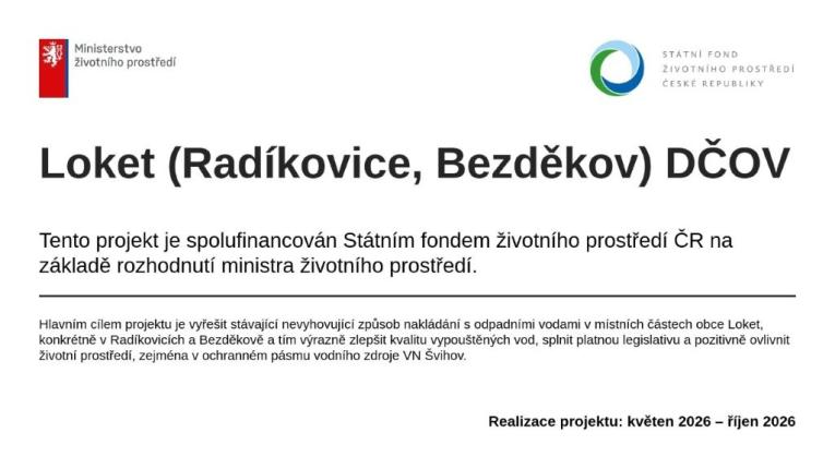 Realizace projektu DČOV